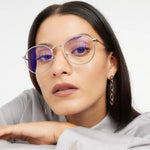 Barner Glasses Recoleta | Silver Matte