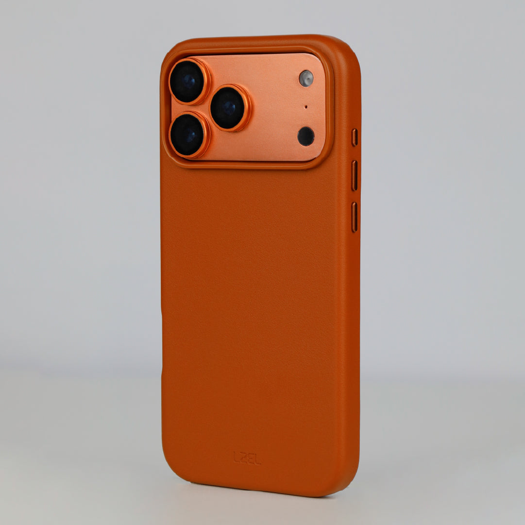 LZEL MagOrbio Leather Case for iPhone 17 Pro Max