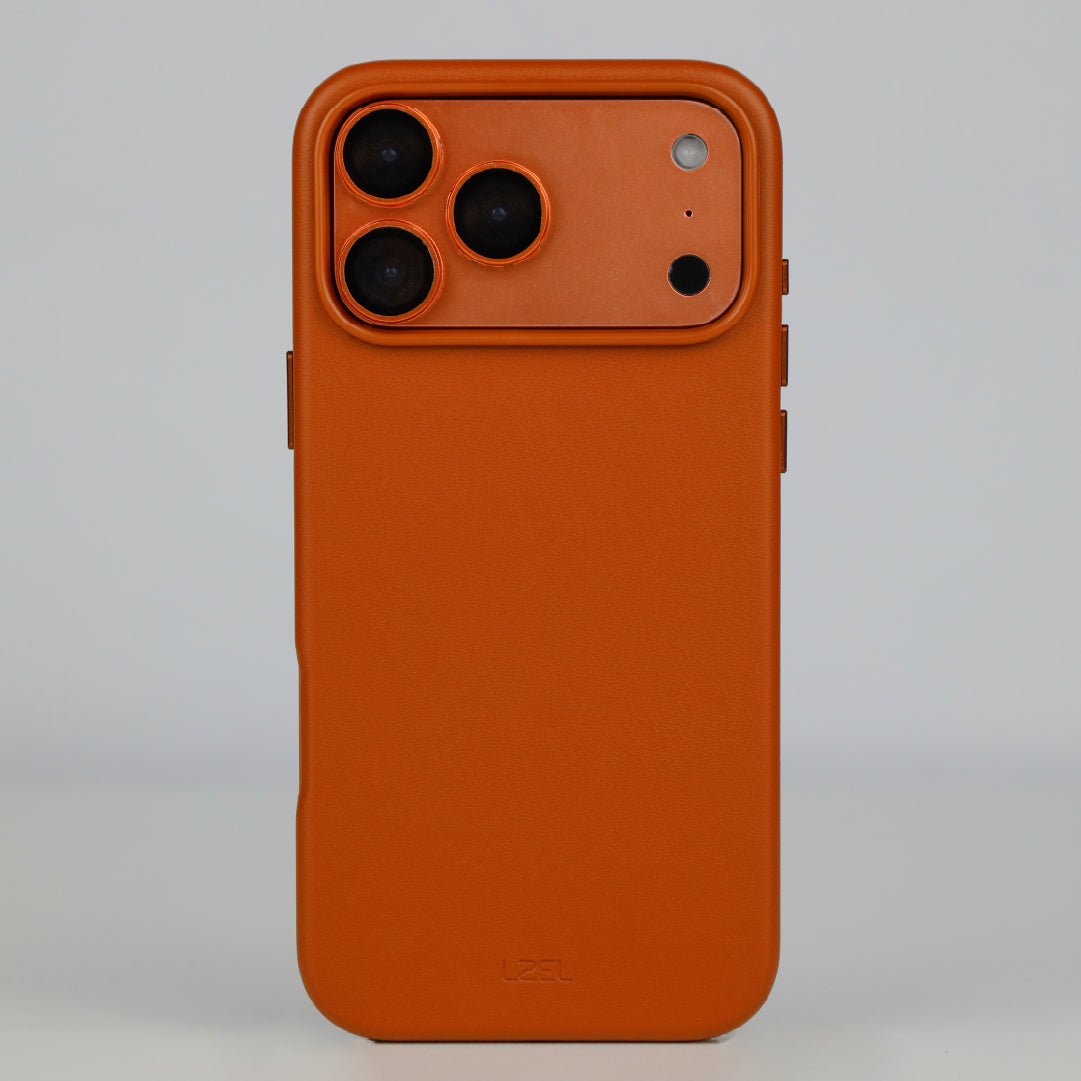 LZEL MagOrbio Leather Case for iPhone 17 Pro Max