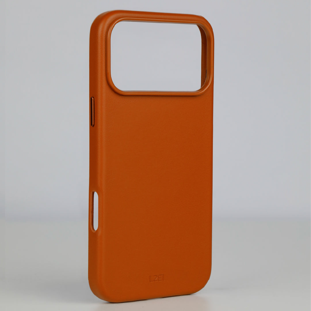 LZEL MagOrbio Leather Case for iPhone 17 Pro Max