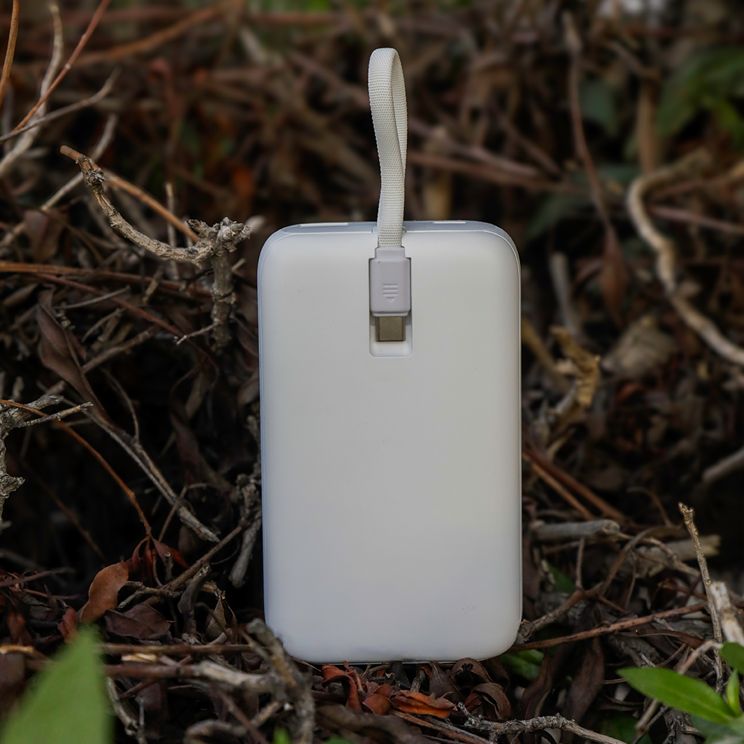 LZEL PrimeBrio Neo 20K Power Bank 30W – 20000mAh, Detachable Type-C Cable