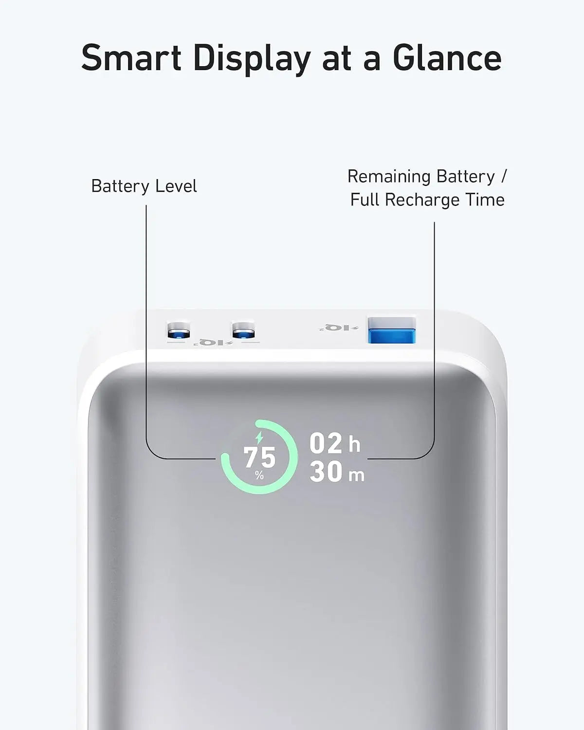 شاحن متنقل 533 PowerCore 30W PD بسعة 10000 مللي أمبير/ساعة من Anker