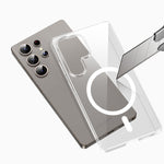 Keephone Galaxy S25 Ultra X-crystal Magsnap Anti Yellowing Magsafe Case | Transparent