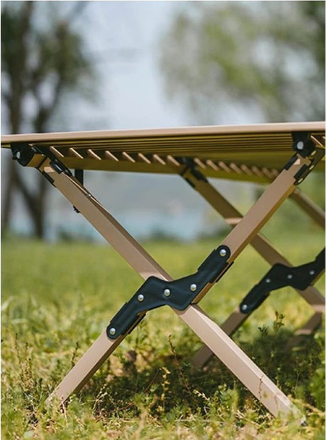 طاولة Naturehike Simple Star T01 بشرائح قابلة للطي – كاكي | كبيرة 