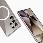 Keephone Galaxy S25 Ultra X-crystal Magsnap Anti Yellowing Magsafe Case | Transparent