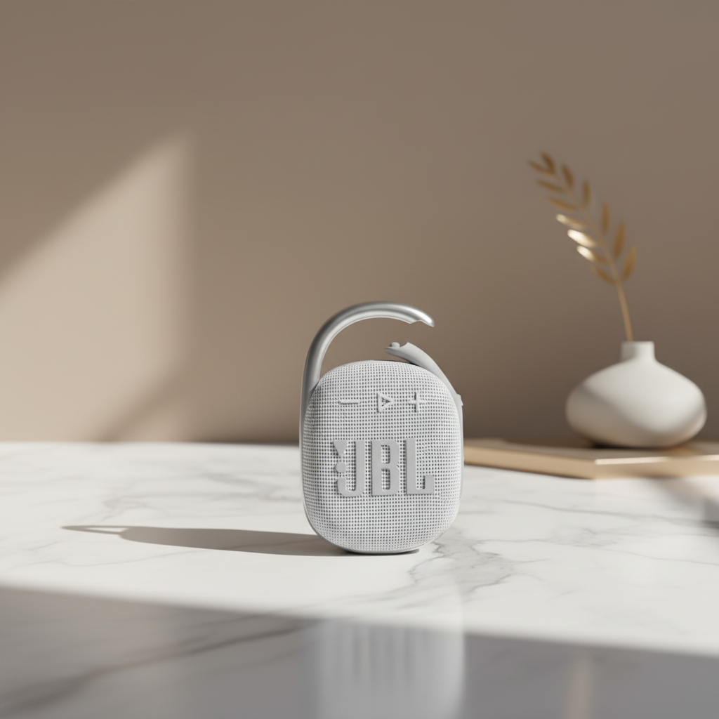 JBL Clip 4 Wireless Speaker | White