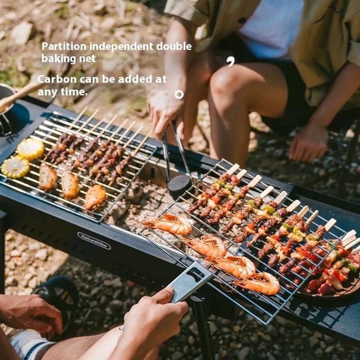Naturehike (Moyan) Multi-functional Vertical Barbecue Grill | Black