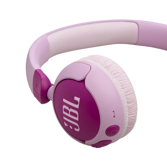 JBL Junior 320BT Wireless On-Ear Bluetooth Headphones with Built-in Microphone | Purple