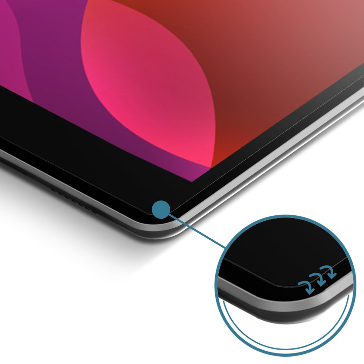 زجاج حماية 90 Percent لشاشة iPad 9 مقاس 10.2