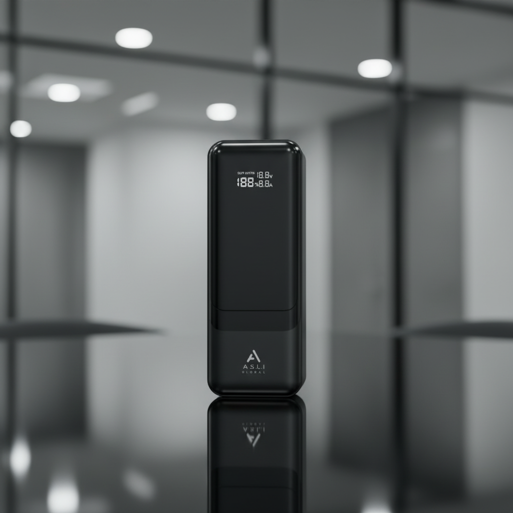 Asli Global Power Bank 27000mAh PD 3USB 145W | Black