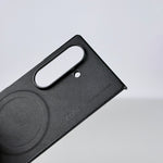Coblue Premium Leather Magnetic Case – Samsung Galaxy Z Fold 7 | Black