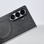 Coblue Premium Leather Magnetic Case – Samsung Galaxy Z Fold 7 | Black