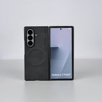Coblue Premium Leather Magnetic Case – Samsung Galaxy Z Fold 7 | Black