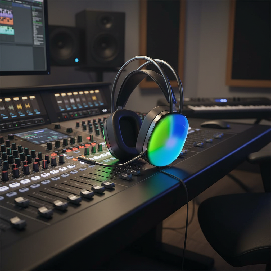 Asli Global EvoX G5 Ultimate Sound Over-Ear Wired Headphone | Black