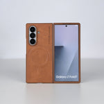 كڤر حماية من Coblue المغناطيسي الفاخر – Samsung Galaxy Z Fold 7 | بني