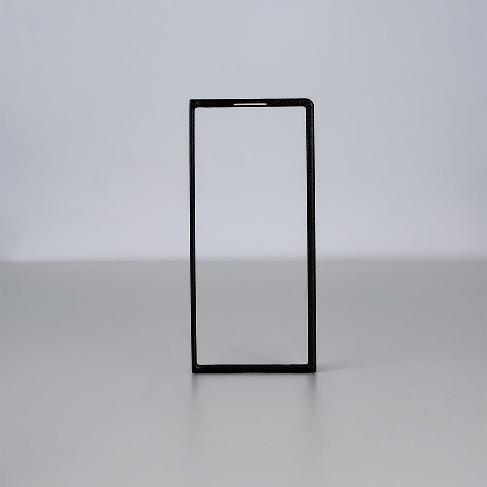 كڤر حماية Coblue بملمس جلدي مقاوم للصدمات لجهاز Samsung Galaxy Z Fold 7 | أسود