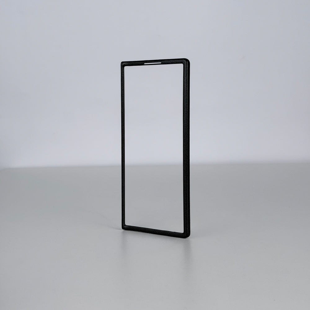 كڤر حماية Coblue بملمس جلدي مقاوم للصدمات لجهاز Samsung Galaxy Z Fold 7 | أسود