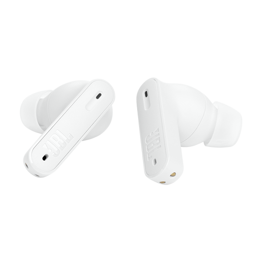 JBL Tune Beam True Wireless Earbuds – Noise Cancelling – Pure Bass – Bluetooth 5.3 – 48H Battery | White