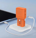 LZEL TravelPro Series Dual Port GaN Travel Wall Charger 65W I Dual Type-C Output I Global compatibility