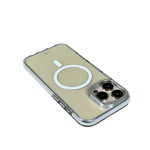 LZEL iPhone 16 Pro Armor Clear Case With MagSafe