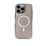 كڤر حماية بتصميم دائري من ليزل لهاتف iPhone 16 Pro Max شفاف