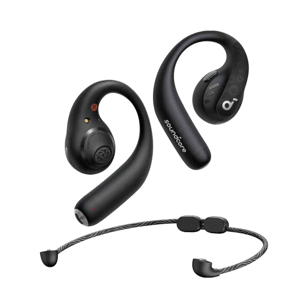 سماعات Anker Soundcore AeroFit Pro مفتوحة الأذن | أسود