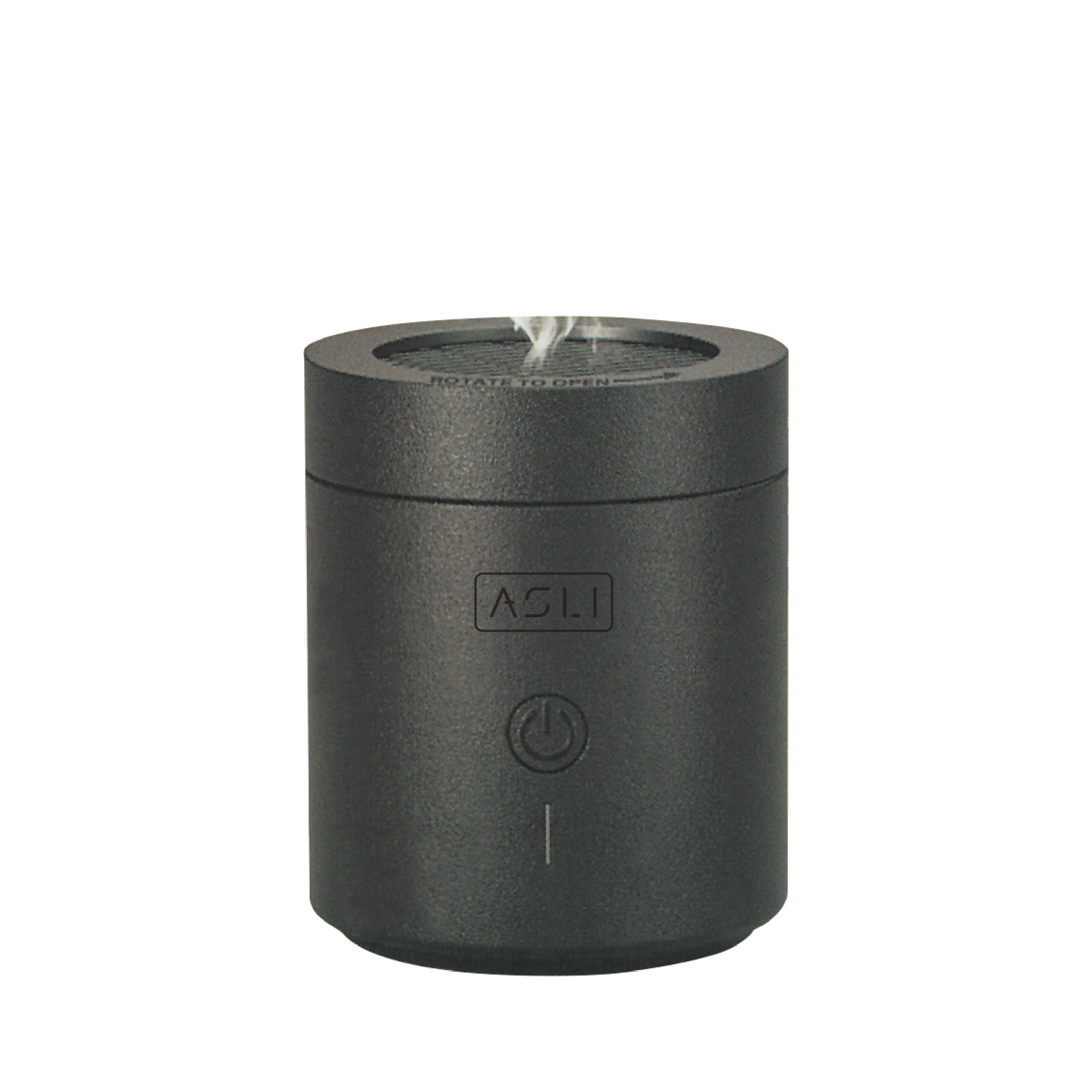 سخان البخور الكهربائي Amberiq Essence من أسلي جلوبال مع تقنية الدوران | أسود