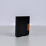 Coblue Leather Grain Drop-Proof Case for Samsung Galaxy Z Flip 7 | Carbon Black