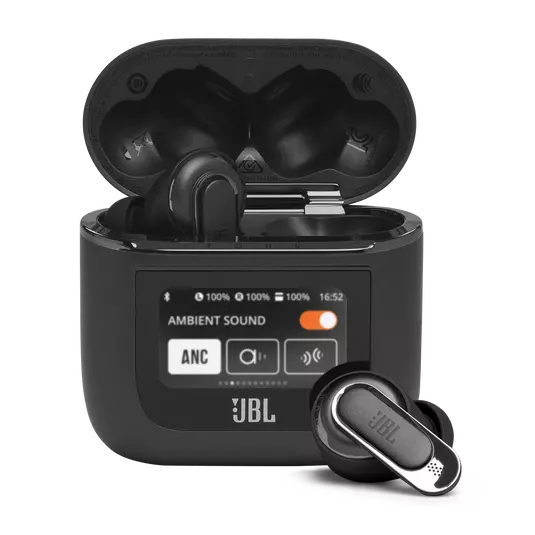 سماعات Tour Pro 2 True لاسلكية عازلة للضوضاء من JBL | أسود