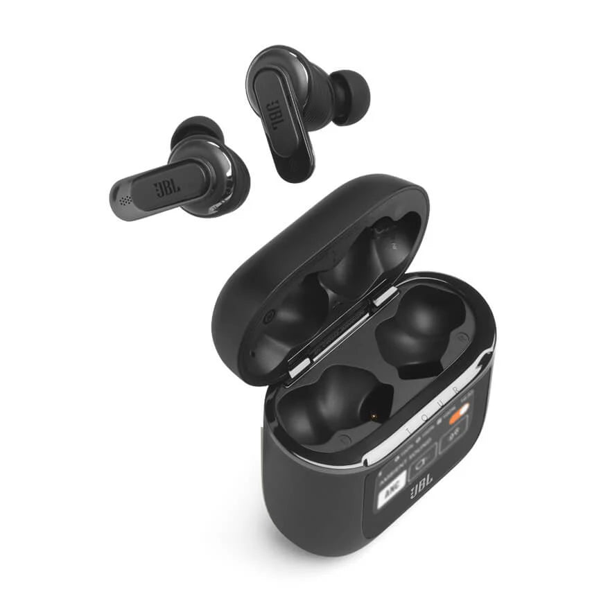 سماعات Tour Pro 2 True لاسلكية عازلة للضوضاء من JBL | أسود