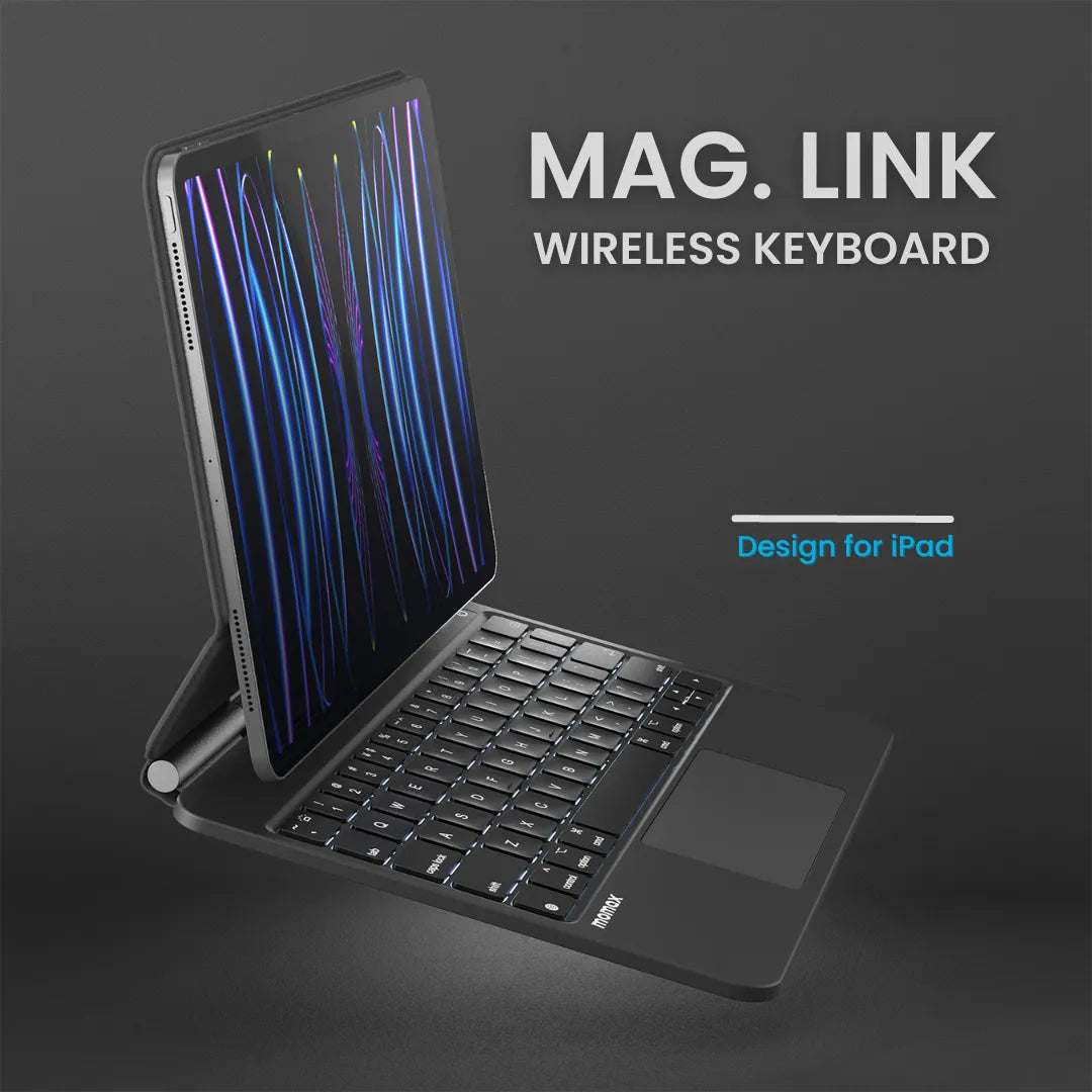 Momax Mag.Link Wireless Magnetic Keyboard Black