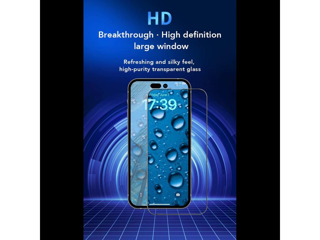 زجاج حماية Anank 2.5D مقوى 5X لهاتف iPhone 17 (مقاس 6.3 بوصة)