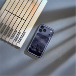  كڤر حماية بنمط الجبال مع MagSafe لهاتف iPhone 17 Pro | أزرق داكن 