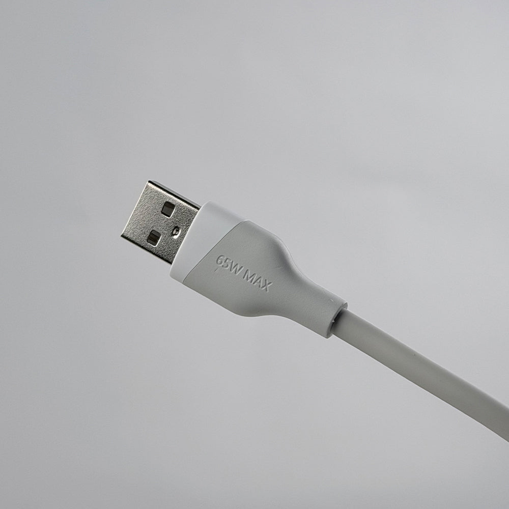 aslitec SILICORECHARGE 65W Fast Charging & Data Cable – USB-A to USB-C