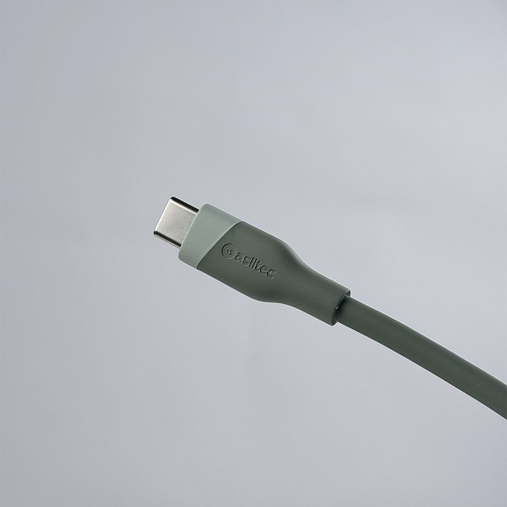 aslitec SILICORECHARGE 65W Fast Charging & Data Cable – USB-A to USB-C