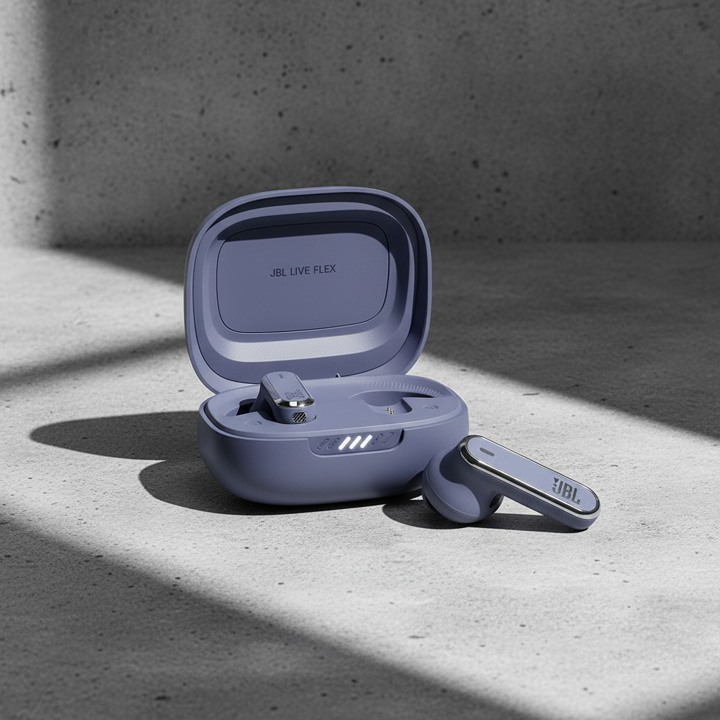 JBL Live Flex With Adaptive Noise Cancelling | Blue