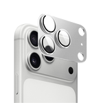 Asli  Global Armorlens Series Metal Tempered Glass Camera Lens Protector For IPhone 17 Pro | Silver