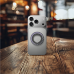 حامل Lzel مع MagSafe بزاوية 360° | رمادي