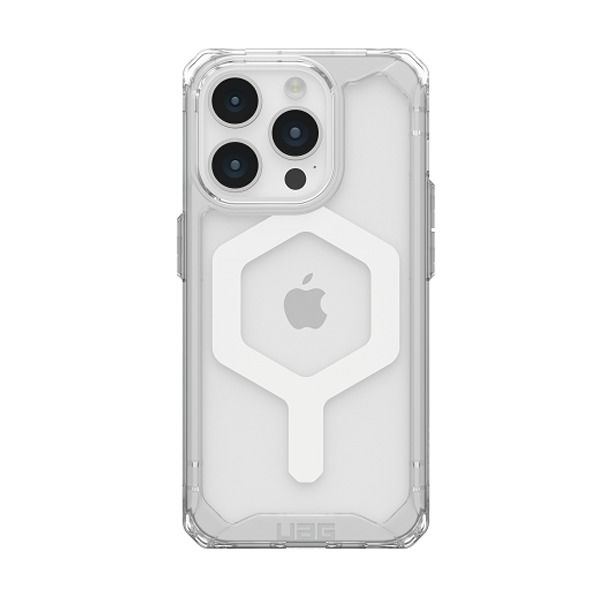UAG iPhone 15 Pro Plyo MagSafe Case | Ice / White