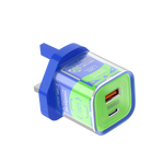 Bundle Offer Charging 5000mAh PD Power Bank + 30W GaN Wall Charger + USB-C to USB-C Lightning Cables + Hard Shell Organizer Case