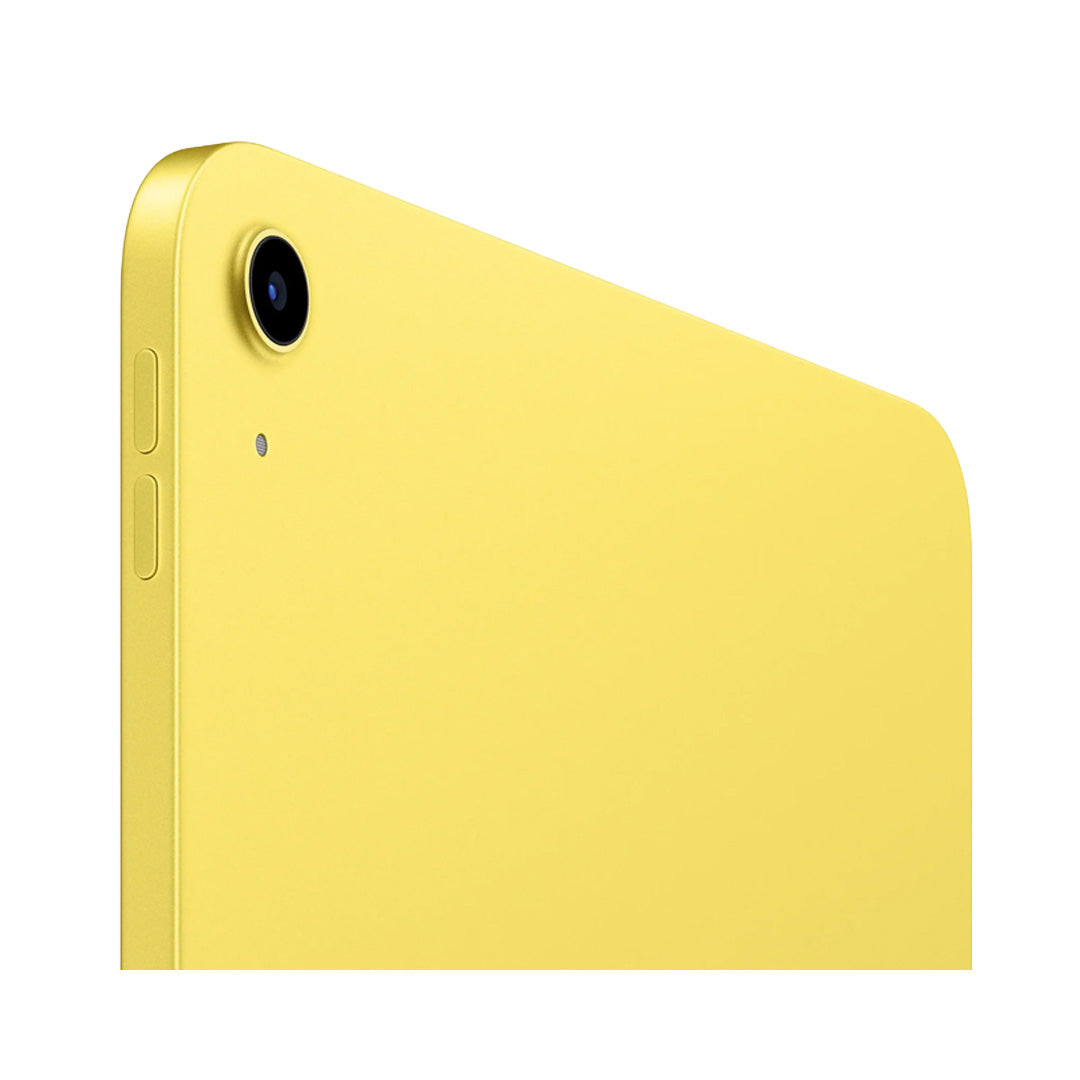 جهاز iPad الجيل الحادي عشر – شريحة A16، سعة 128 جيجابايت، واي فاي، شاشة 11 بوصة | أصفر