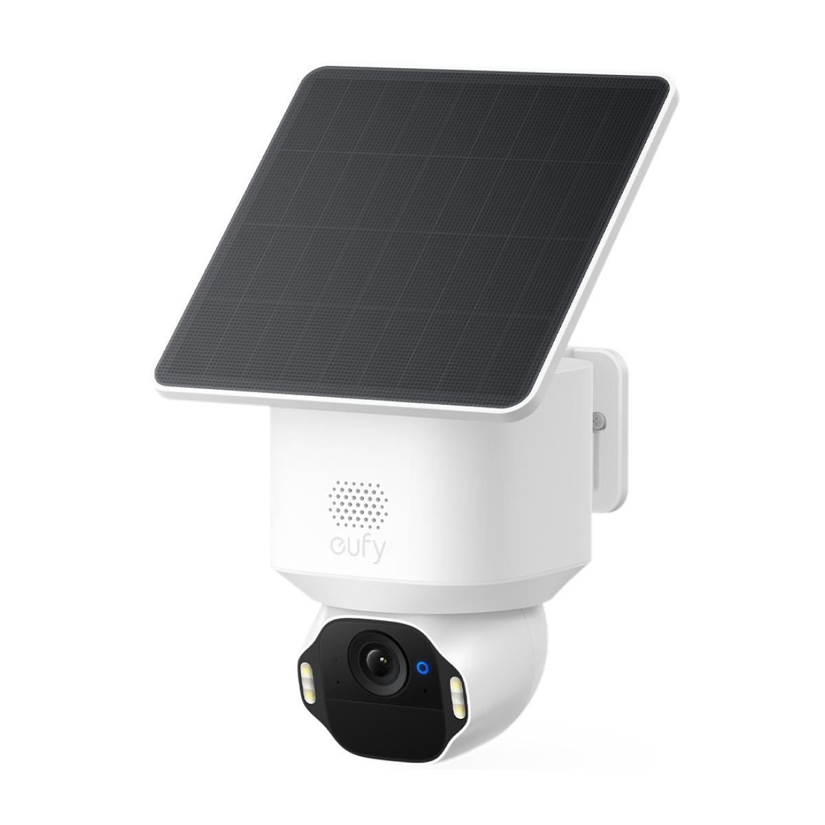 Eufy SoloCam E42 4K Ultra HD 360° Vision AI Auto-Tracking Camera with Built-in Strobe Light | White