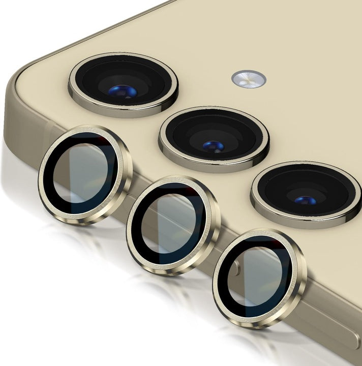 Anank Camera Glass For Samsung S24+ gold