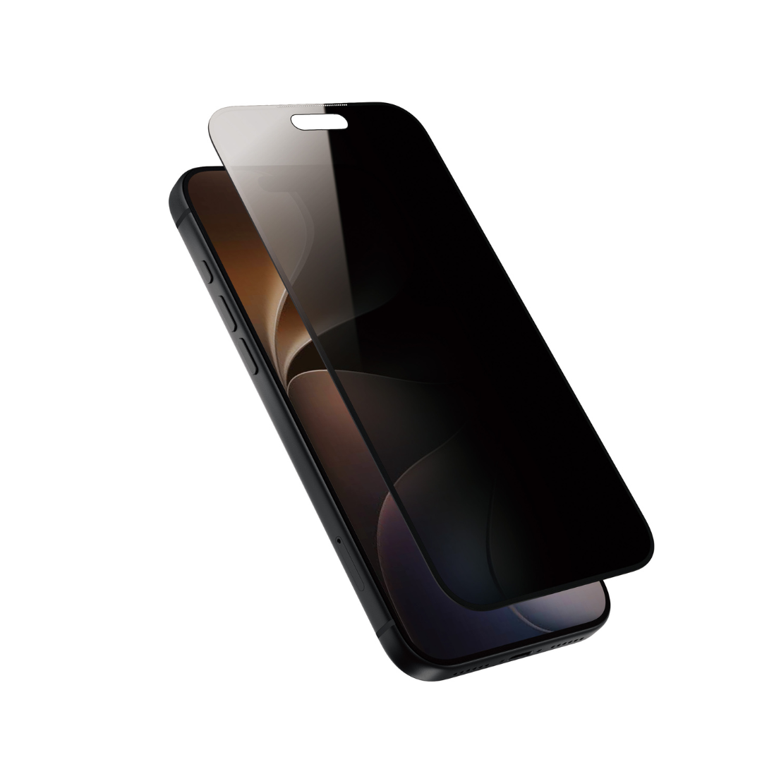LZEL CRYSTALGUARD Full-Cover Tempered Glass for iPhone 18 Pro – 9H Protection | Privacy