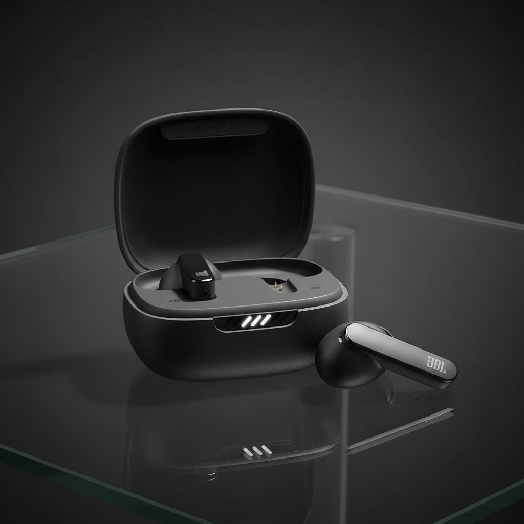 JBL Live Pro 2 True Wireless Noise Cancelling Earbuds | Black