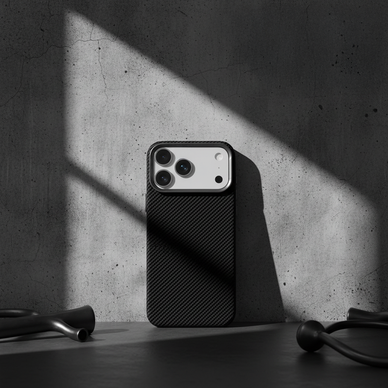LZEL Magcarbon 3Dgrip Case For Iphone 17 Pro Max