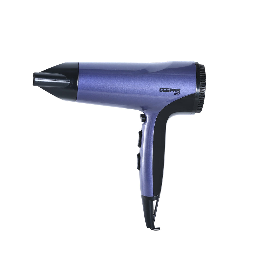 Geepas Compact Travel Hair Dryer – 1800W, 2 Speeds, 3 Heat Settings, I ...