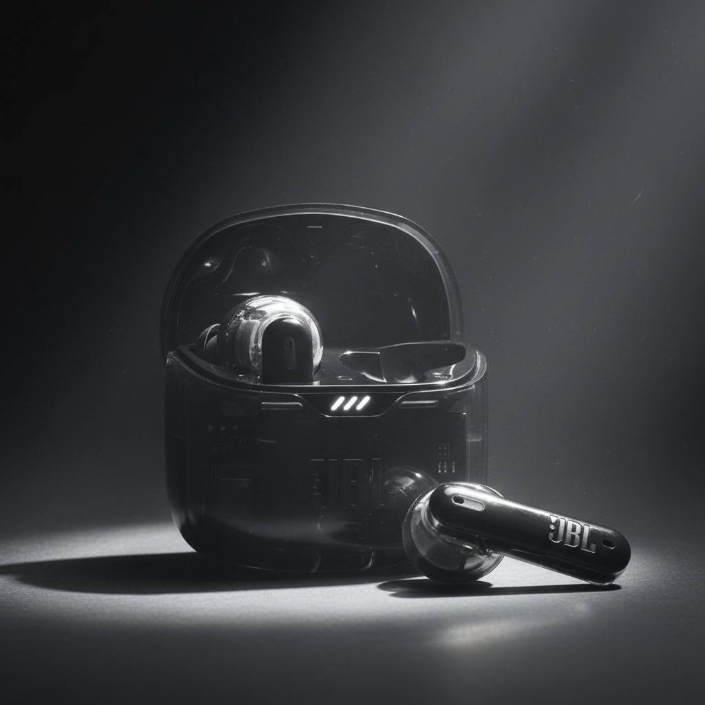 Jbl Tune Flex With Active Noise Cancelling | Ghost Black