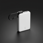 LZEL PrimeBrio 10K Mini PD Power Bank – 10000mAh, 30W, Built-in Type-C Cable
