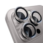حماية عدسة كاميرا من Asli Edgeguard Series بزجاج كورنينج 9H لهواتف iPhone 15 Pro / 15 Pro Max 